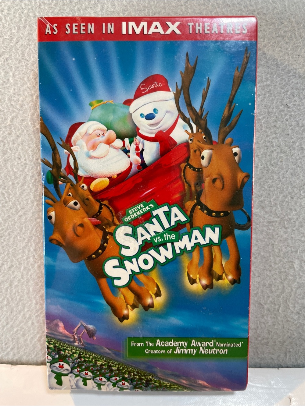 Santa vs the Snowman VHS Movie by Steve Oedekerk’s NEW! Sealed